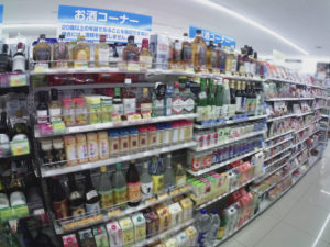 Even saké can be found in your average convenience store. Photo Credit: Nolan Arena